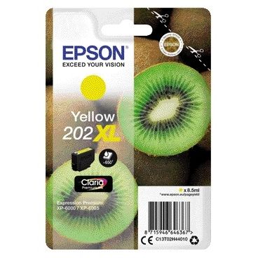 Epson -  Inktcartridge  202xl t02h44 geel