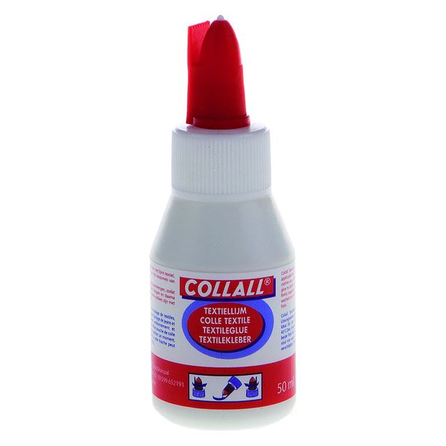 Collall - Textilkleber Collall 50ml | Flasche mit 50 Milliliter