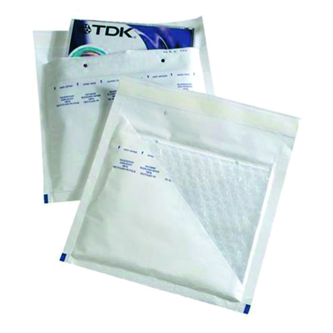 Quantore - Cojín de aire para sobre de CD 175x200mm blanco 5 piezas