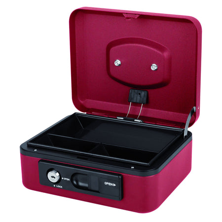 Pavo - Money Box Deluxe 200x160x90mm red