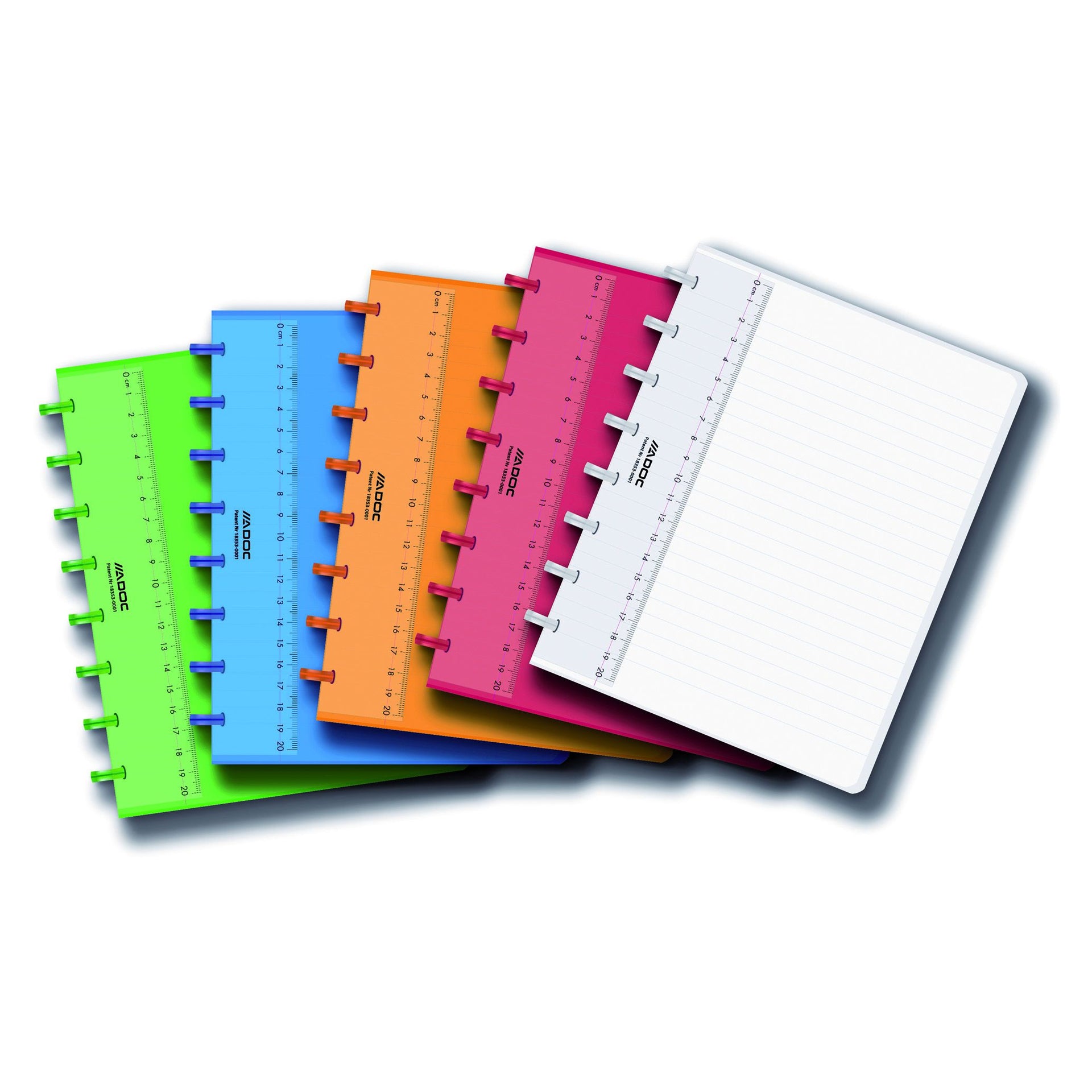 Quantore - Notebook A5 line 144 pages 90gr assorted | 10 pieces