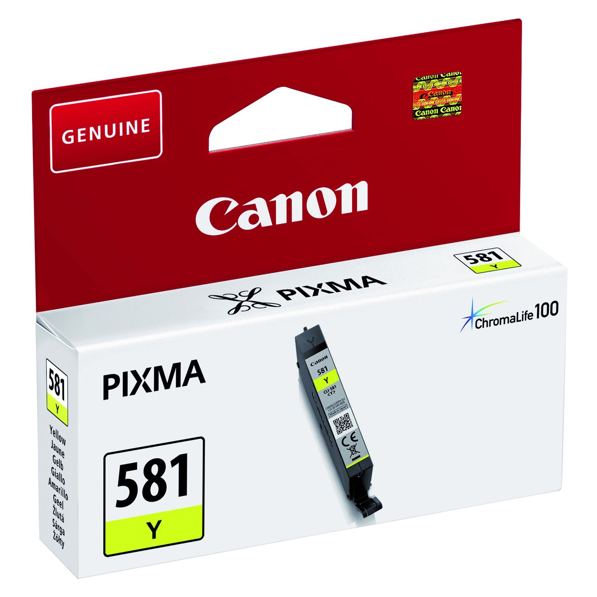 Canon - Cartuccia d'inchiostro CLI-581 gialla
