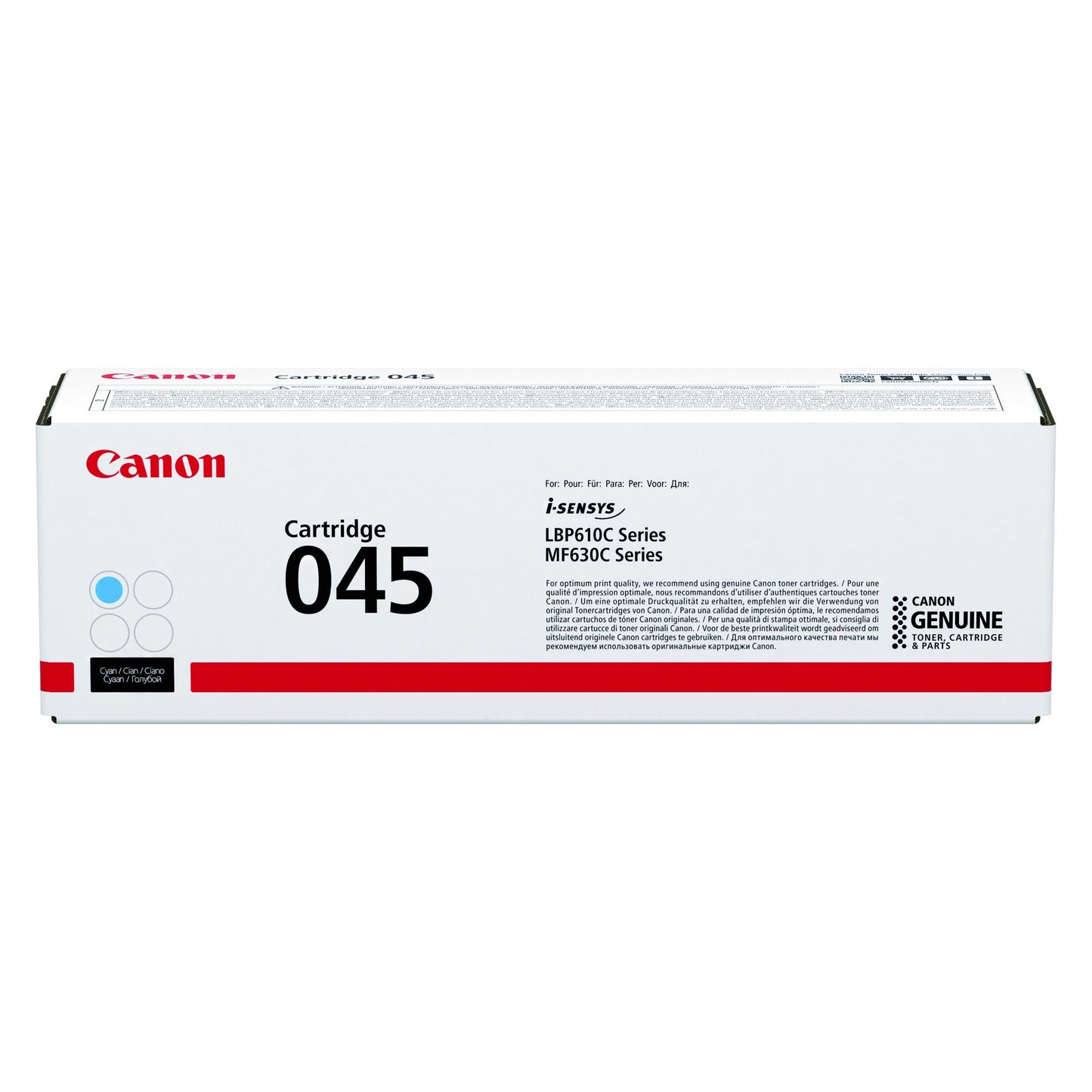 Canon - Cartucho de tóner 045 azul