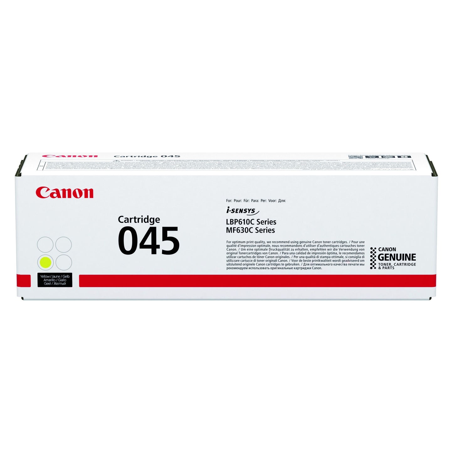 Canon -  045 tonercartridge 1 stuk(s) Origineel Geel