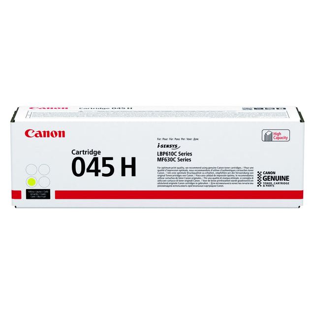 Canon - Tonercartridge Canon 045H Jaune | 1 pièce