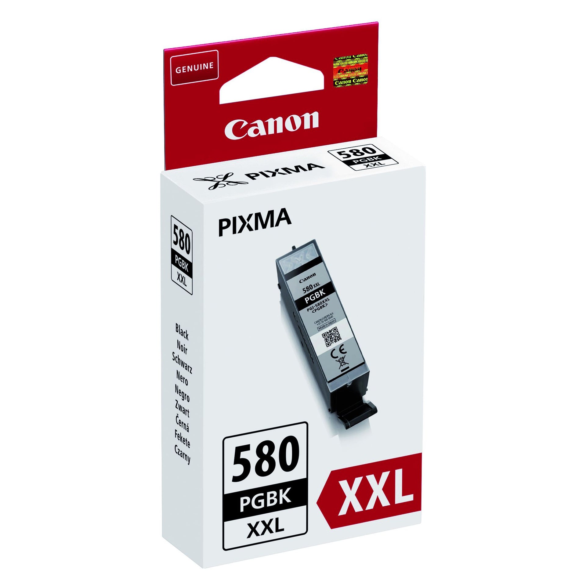 Canon -  PGI-580 XXL inktcartridge 1 stuk(s) Origineel Extra (Super) hoog rendement Zwart
