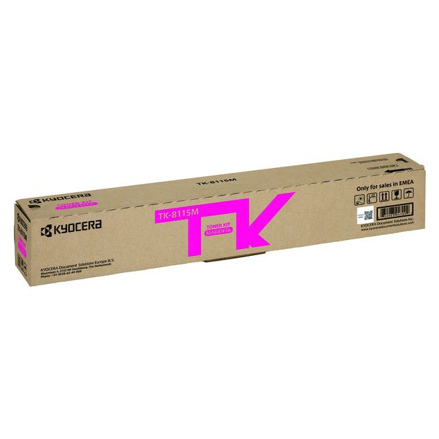 Kyocera - Toner kyocera tk-8115m rood