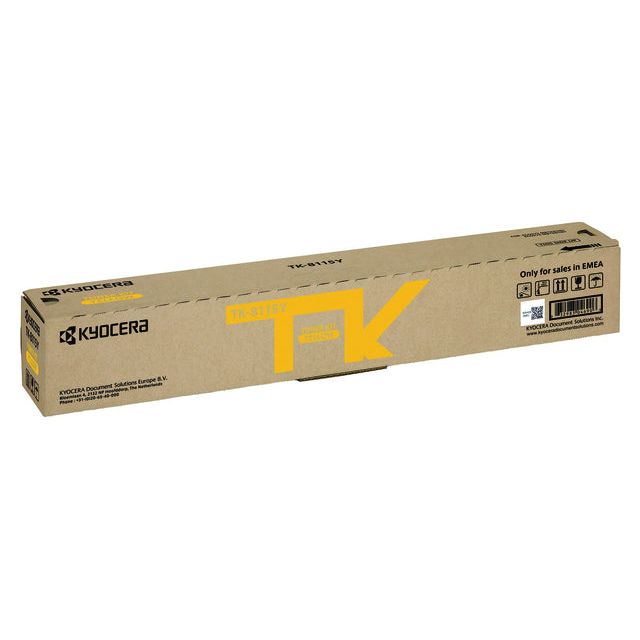 Kyocera - Toner Kyocera Tk -8115y Jaune | 1 pièce