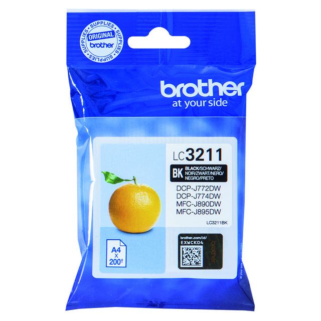 Brother - Inktcartridge  lc-3211bk zwart | 5 stuks