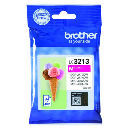 Brother -  LC321inktcartridge 1 stuk(s) Origineel Hoog (XL) rendement Magenta