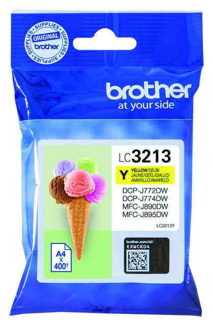 Bruder - Inkcartridge Bruder LC -3213y Gelb | 1 Stück