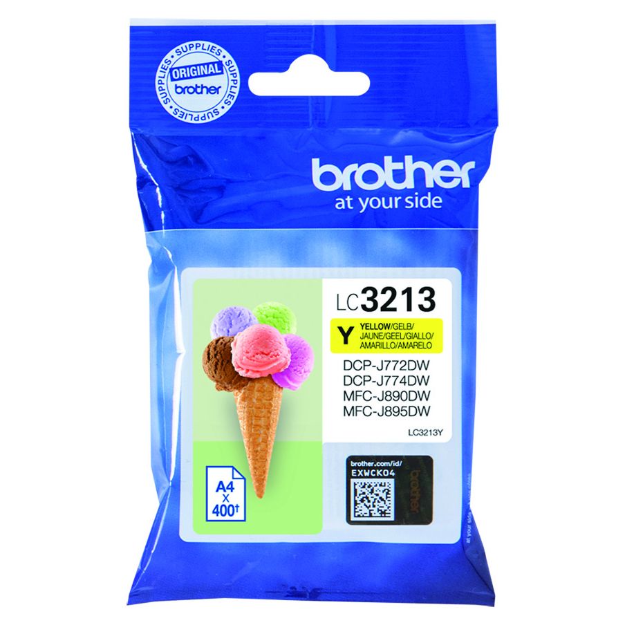 Brother - Cartuccia d'inchiostro LC-3213Y gialla