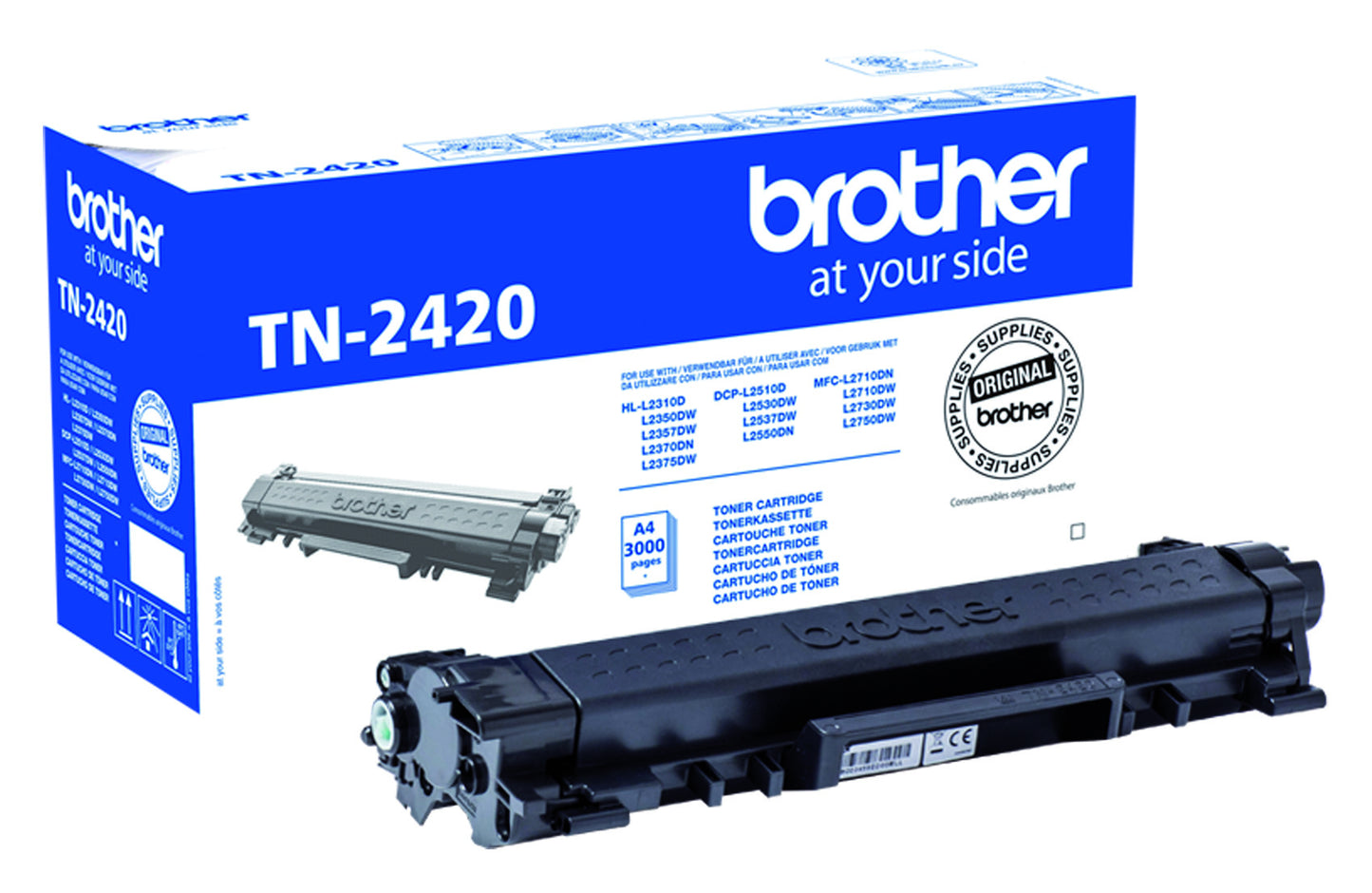 Brother - Tóner TN-2420 negro | 3 piezas