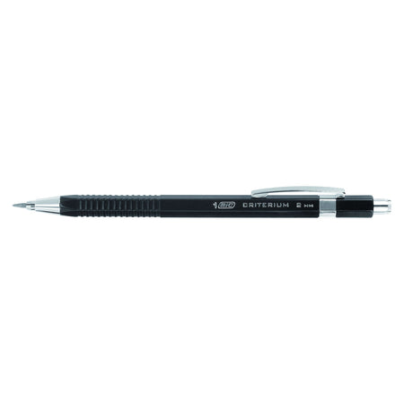 BIC - Mechanical pencil HB 2mm with eraser metal clip | 12 pieces