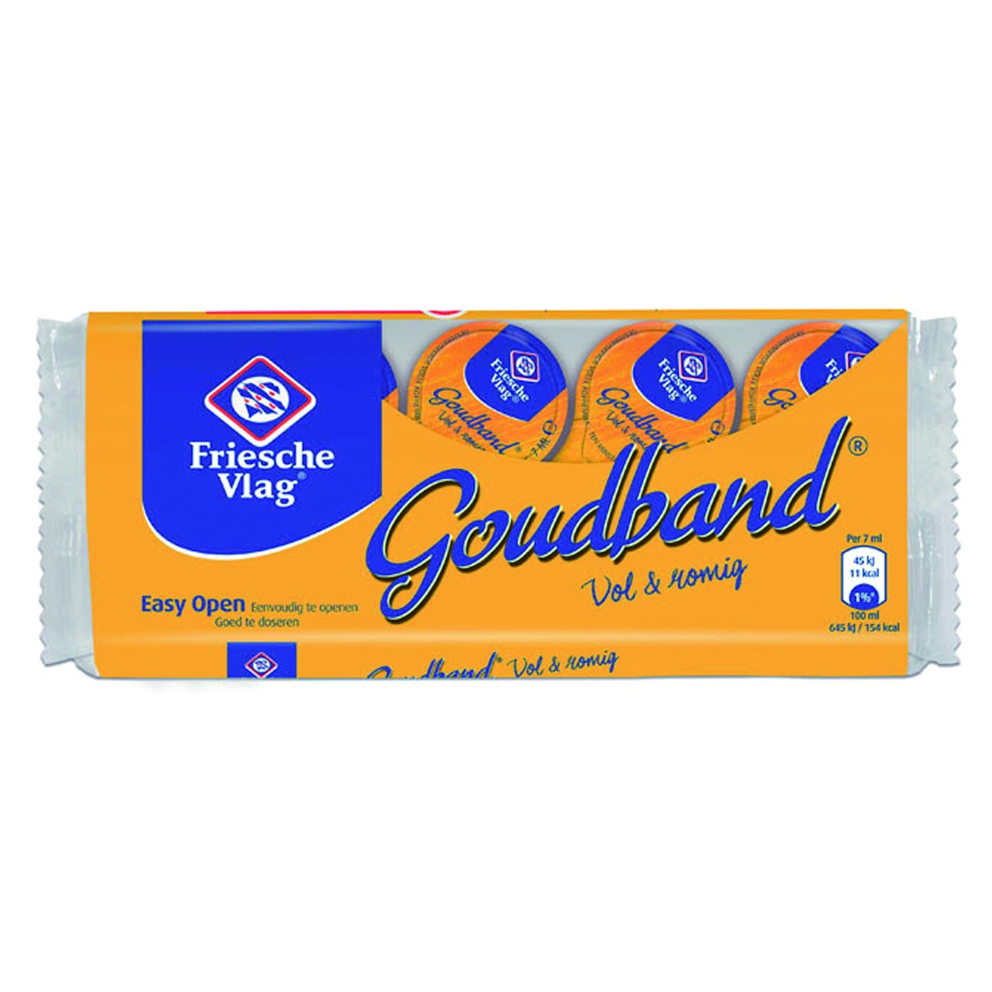 Bandiera della Frisia - Tazze caffè latte fascia oro 10x7,5 grammi | 20 pezzi