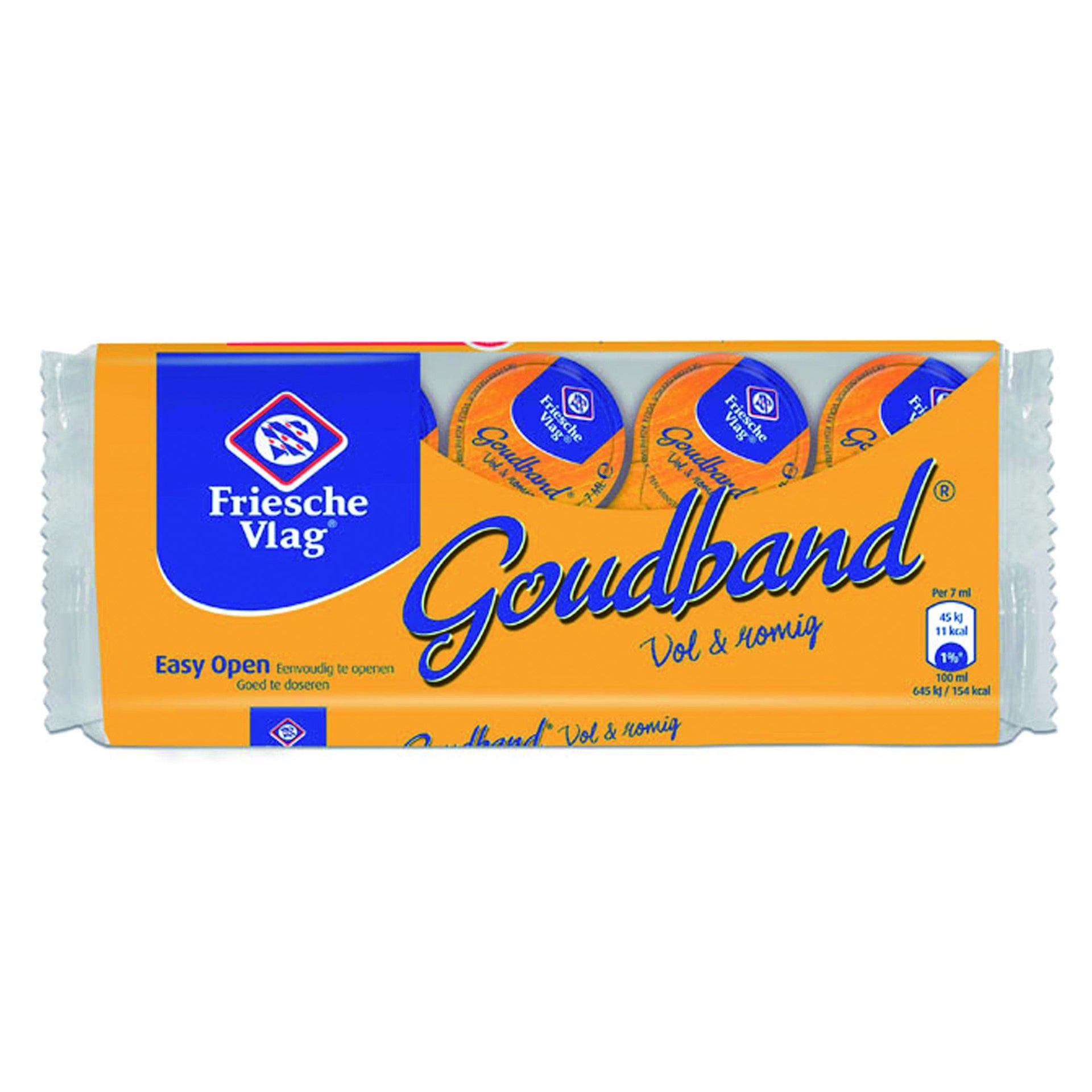 Friesche vlag -  Koffiemelk  goudband cups 10x7ml