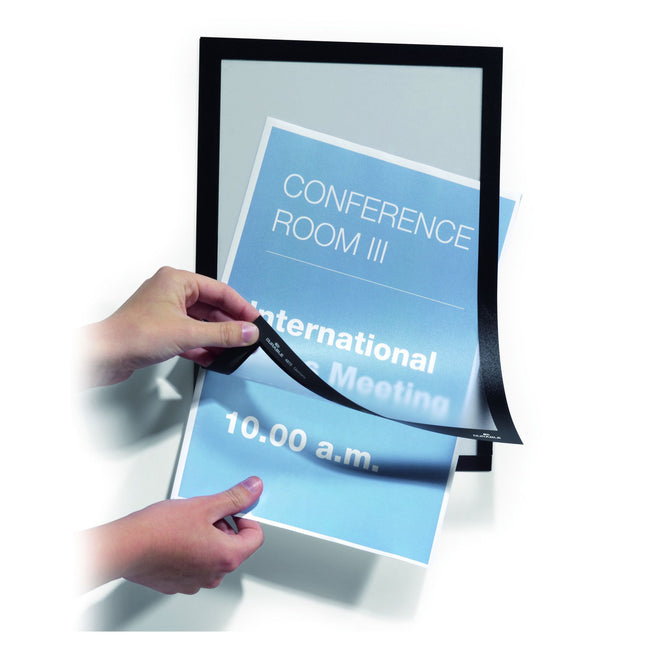 Durable - Duraframe 487301 A3 black 2 pieces