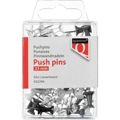 Quantore -  Push pins blister assorti 50 stuks