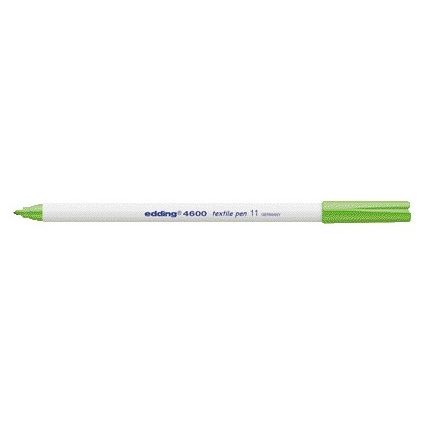 Edding -  Textielmarker  4600 rond 1mm lichtgroen