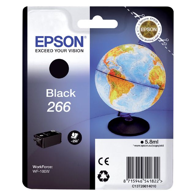 Epson - Inktcartridge epson 266 t2661 zwart