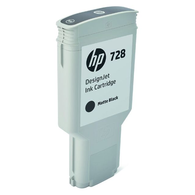 HP - Inkcartridge HP F9J68A 728 MAT Black | 1 Stück