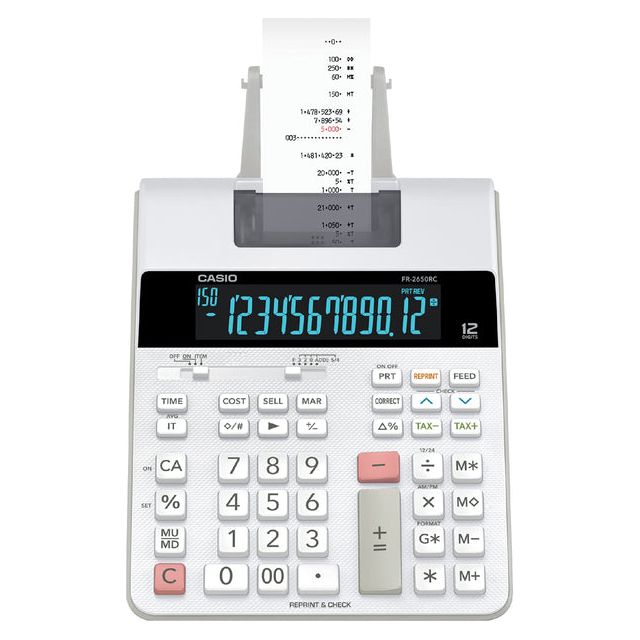 Casio - Calculatrice Casio FR -2650RC | 1 pièce