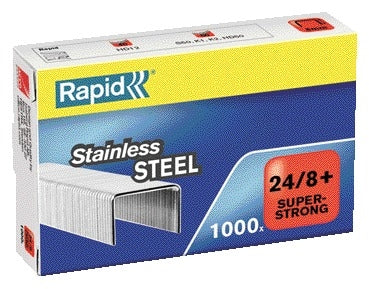 Rapid -  Nieten 24/8 rvs superstrong 1000st | 5 stuks