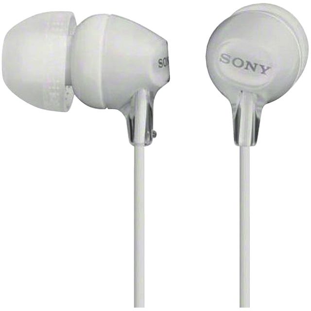 Sony - Plugs d'oreille Ex15LP White | Blister une pièce 1 | 6 morceaux