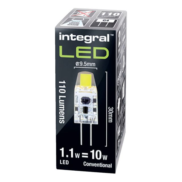 Integral - Ledlamp GU4 4000K koel wit 101W 110lumen