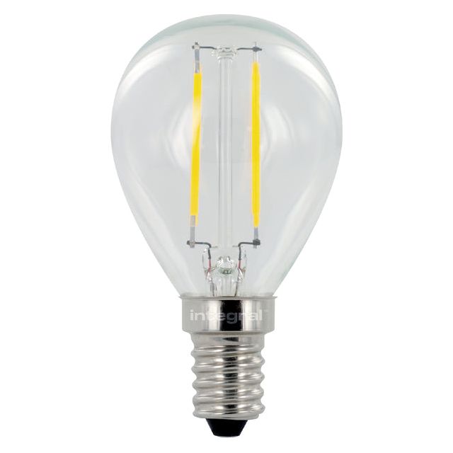 Integral - Mini Globe LED lamp E14, niet dimbaar, 2.700 K, 2 W, 250 lumen