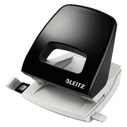 Leitz - Perforadora NeXXt escritorio 25 hojas negro