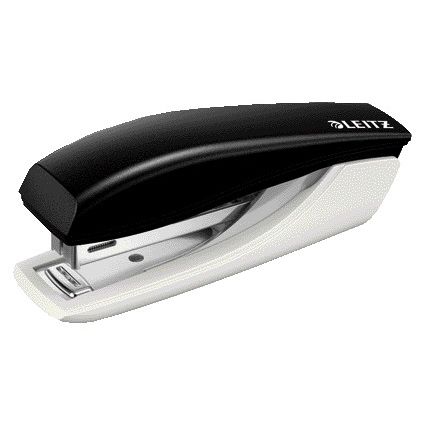 Leitz - Stapler NeXXt mini 10 sheets black | 12 pieces