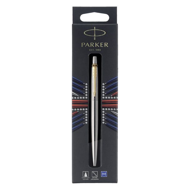 Parker - Jotter balpen Stainless Steel GT, op blister