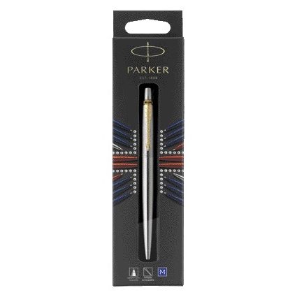 Parker - Penna a sfera Jotter acciaio inossidabile GT medio blister da 1 pezzo