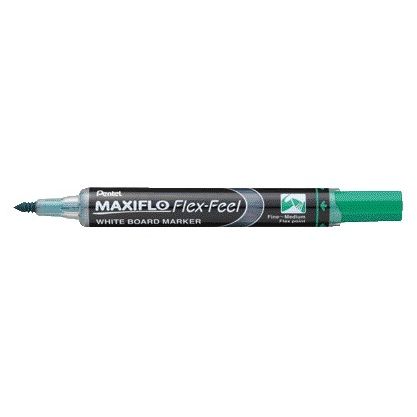 Pentel - Pennarello per lavagna bianca mwl5sbf 1,5-4,5 verde