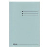 Esselte -  Dossiermap  folio 3klep manilla 275gr blauw | 50 stuks