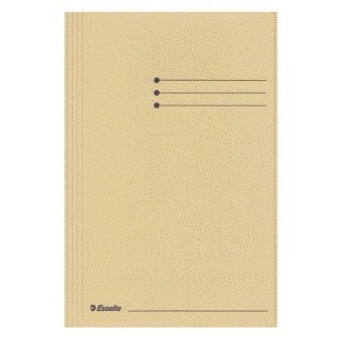 Esselte - Cartella folio 3 lembi manila 275gr gemme | 50 pezzi