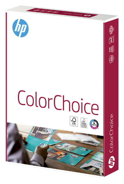 HP - Laserpapier HP Color Choice A4 120gr Weiß | PAK A 250 Blatt | 8 Stücke