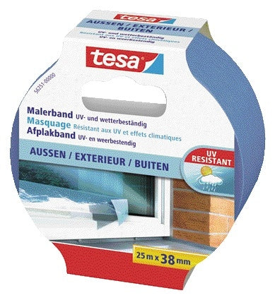 Tesa - Afplake ® Profesional exterior 25mx38mm azul | 8 piezas