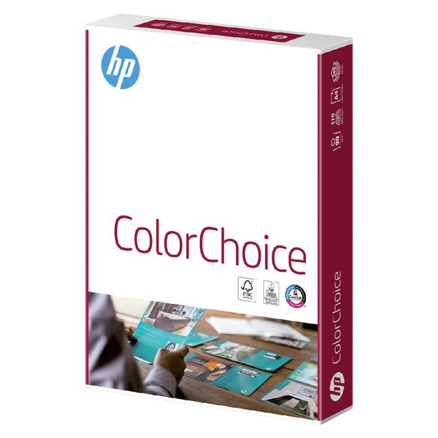 HP - Laserpapier HP Color Choice A4 100gr White | Packung mit 500 Blättern