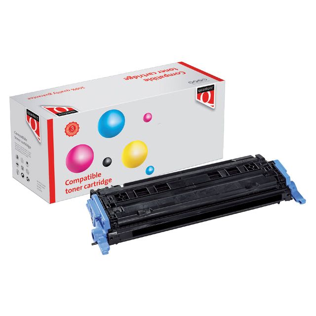 Quantore - Tonercartridge HP Q6000A 124A Black