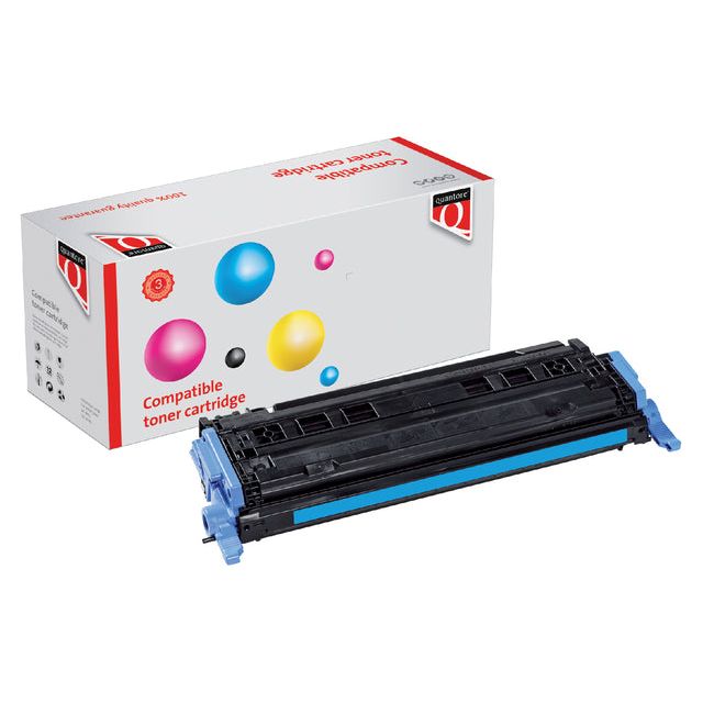 Quantore - Tonercartridge hp q6001a 124a blauw