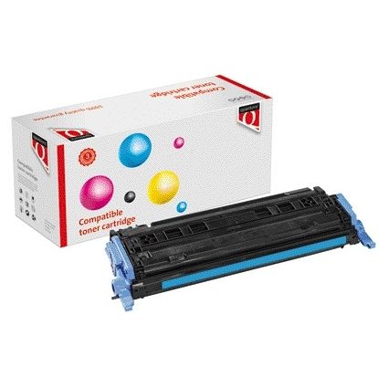 Quantore - Cartuccia toner alternativa per Q6001A 124A blu