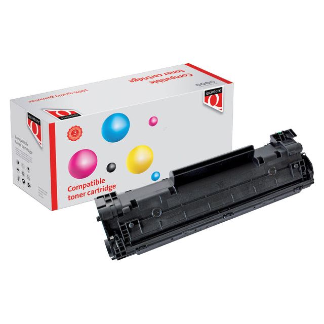 Quantore - Tonercartridge HP CB436A 36a noir