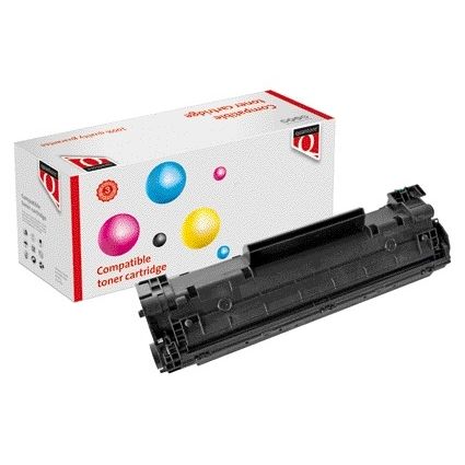 Quantore - Cartouche de toner alternative pour CB436A 36A noir