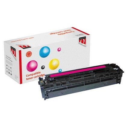 Quantore - Alternative à la cartouche de toner pour CB543A 125A rouge