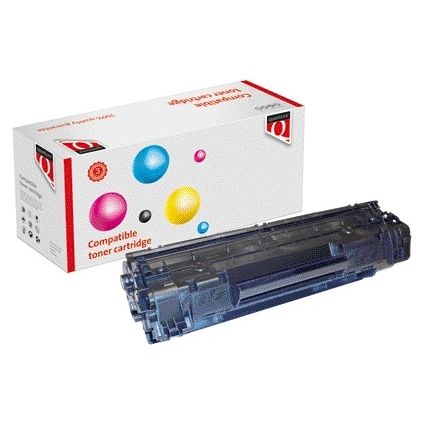Quantore - Cartucho de tóner alternativo para CE285X/A 85X negro