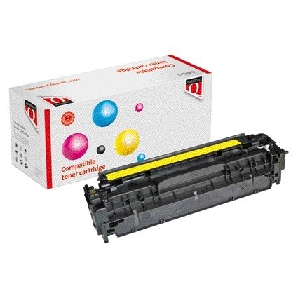Quantore - Cartuccia toner alternativa per CC532A 304A giallo