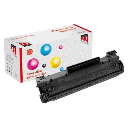Quantore - Cartuccia toner alternativa per CB435A 35A nero