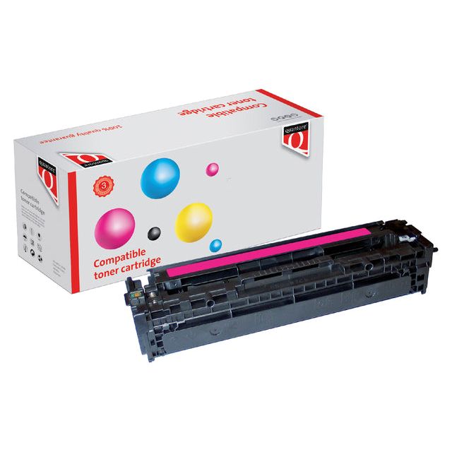 Quantore - Tonercartridge hp ce323a 128a rood